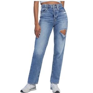 Pacsun high rise ripped dad Jean‎ straight leg jeans 30 NWT